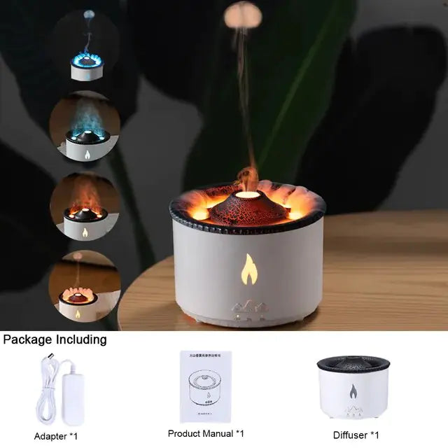 Volcanic Flame Humidifier Diffuser